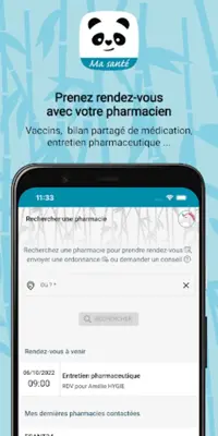 PandaLab Ma santé android App screenshot 9