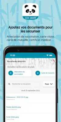 PandaLab Ma santé android App screenshot 5