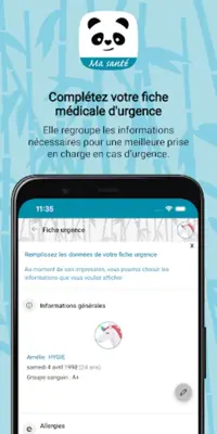 PandaLab Ma santé android App screenshot 6